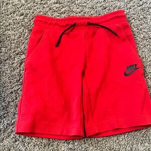 Nike Kids Bright Red Shorts